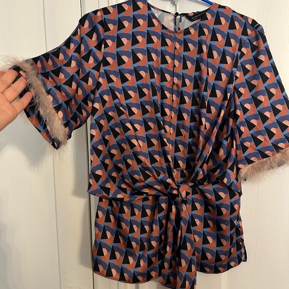 Zara Silk Top